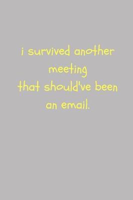 Book cover for I Survived Another Meeting That Should