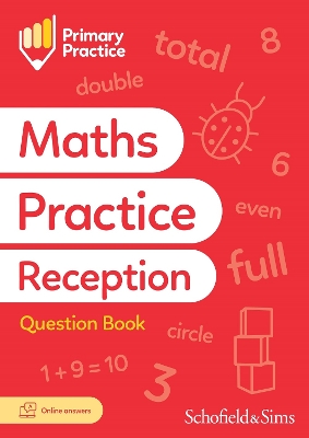 Book cover for Primary Practice Maths Reception Question Book, Ages 4-5
