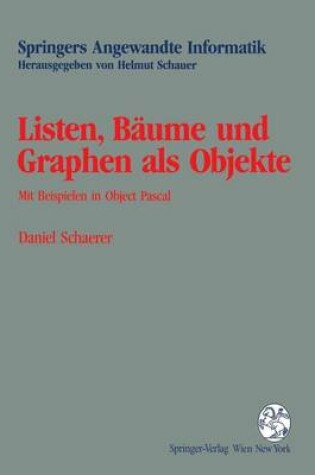 Cover of Listen, Bäume und Graphen als Objekte