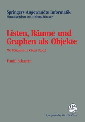 Cover of Listen, Bäume und Graphen als Objekte