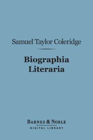 Cover of Biographia Literaria (Barnes & Noble Digital Library)