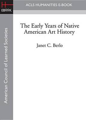 Book cover for The Early Years of Native American Art History