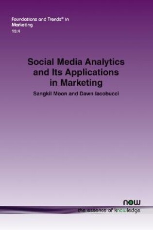 Cover of Social Media Analytics and Its Applications in Marketing