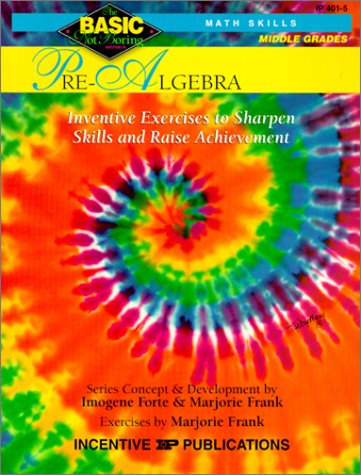 Book cover for Pre-Algebra Basic/Not Boring 6-8+