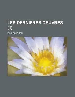 Book cover for Les Dernieres Oeuvres (1 )