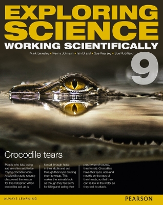 Cover of Exploring Science: Working Scientifically Year 9 (Exploring Science 4)