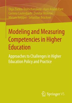 Book cover for Modeling and Measuring Competencies in Higher Education