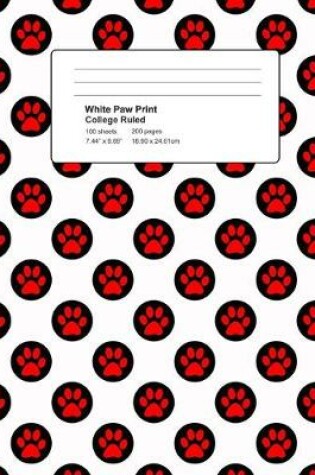 Cover of White Paw Print