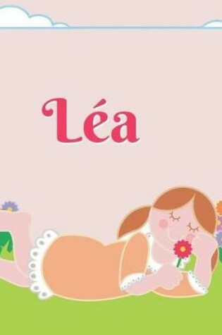 Cover of Lea Personalized Sketchbook Journal Notebook