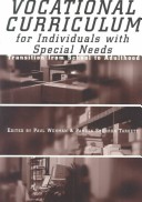 Book cover for Vocational Curriculum for Individuals with Special Needs