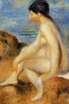 Book cover for 150 page lined journal Bather, 1892-93 Pierre Auguste Renoir