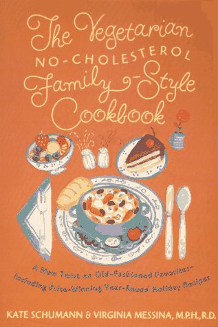 Book cover for The Vegetarian No-Cholesterol Family-Style Cookbook