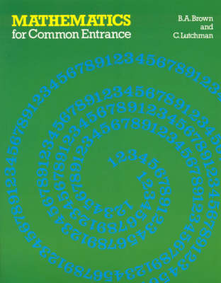 Book cover for Mathematics for Common Entrance