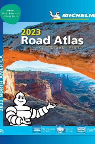 Cover of Road Atlas 2023 - USA, Canada, Mexico (A4-Spiral)