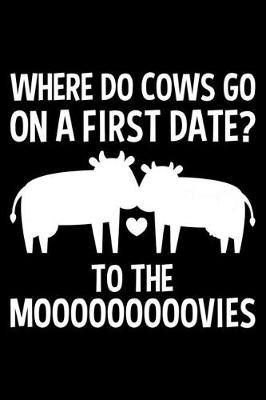 Book cover for Where Do Cows Go On A First Date? To The Mooooovies