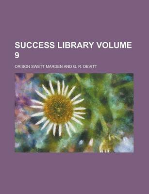 Book cover for Success Library Volume 9