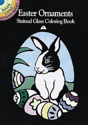 Book cover for Easter Ornaments Stained Glass Coloring Book