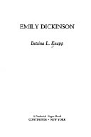 Cover of Emily Dickinson