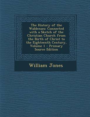 Book cover for The History of the Waldenses