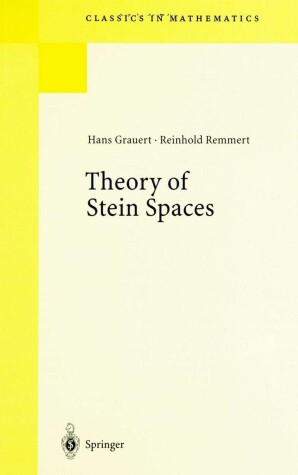 Cover of Theory of Stein Spaces