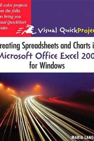 Cover of Creating Spreadsheets and Charts in Microsoft Office Excel 2007 for Windows