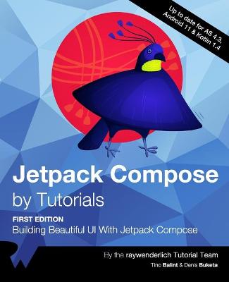 Book cover for Jetpack Compose by Tutorials (First Edition)