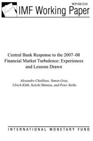 Cover of Central Bank Response to the 2007-08 Financial Market Turbulence