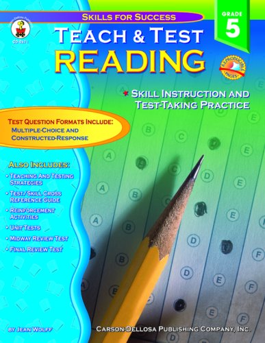 Book cover for Teach & Test Reading