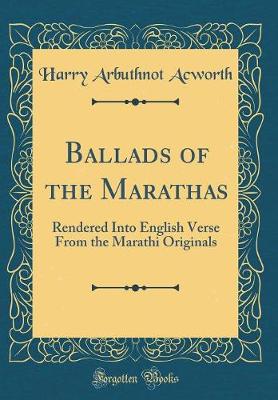 Book cover for Ballads of the Marathas