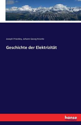 Book cover for Geschichte der Elektrizität