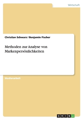 Book cover for Methoden zur Analyse von Markenpers�nlichkeiten