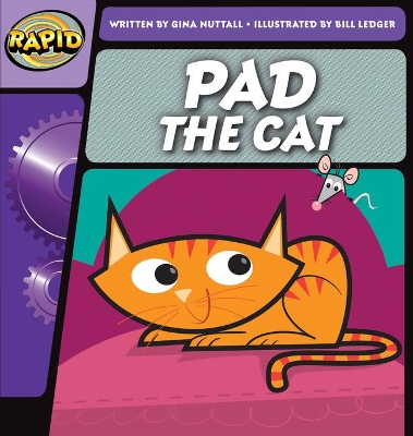 Cover of Rapid Phonics Step 1: Pad the Cat (Fiction)