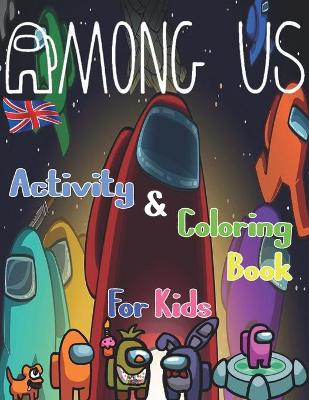 Book cover for Among Us Activity & Coloring Book