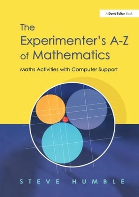 Book cover for The Experimenter's A-Z of Mathematics