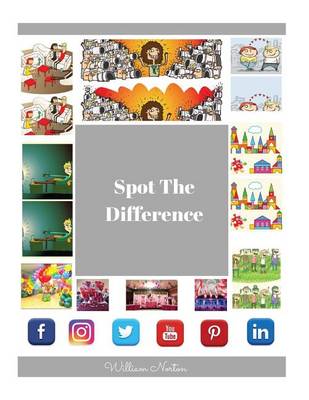 Book cover for spot the difference