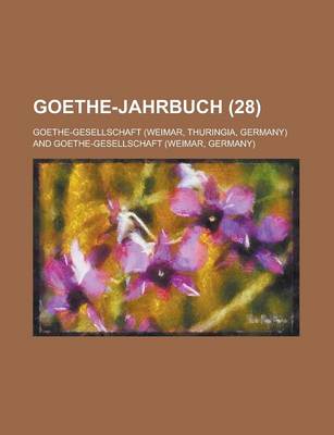 Book cover for Goethe-Jahrbuch (28)