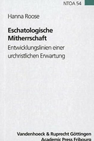 Cover of Eschatologische Mitherrschaft