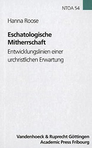 Book cover for Eschatologische Mitherrschaft