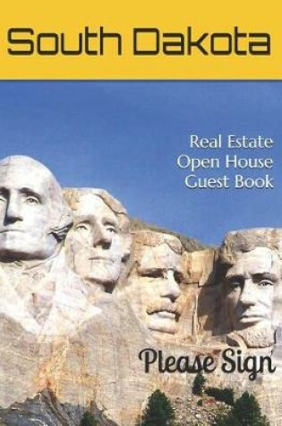 Cover of South Dakota Real Estate Open House Guest Book