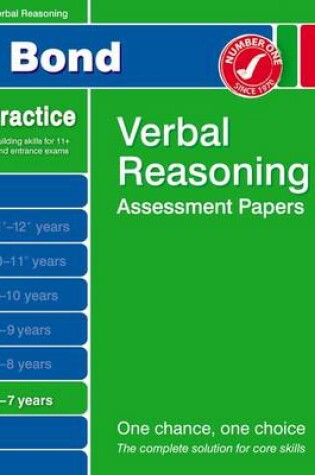 Cover of Bond Verbal Reasoning Assessment Papers 6-7 Years