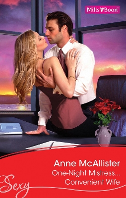 Book cover for One-Night Mistress...Convenient Wife