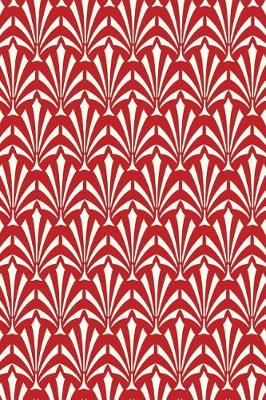 Cover of Art Deco Pattern Design Journal White Red