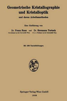 Book cover for Geometrische Kristallographie und Kristalloptik und deren Arbeitsmethoden