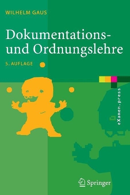 Book cover for Dokumentations- und Ordnungslehre