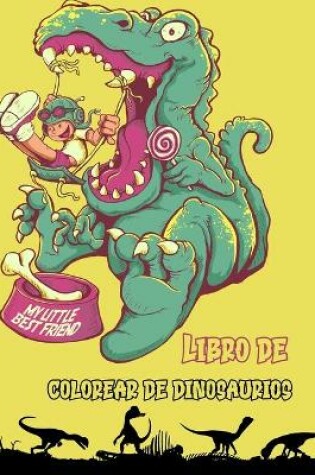 Cover of Libro de colorear de dinosaurios
