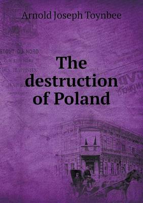 Book cover for The destruction of Poland