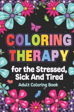 Cover of Coloring Therapy