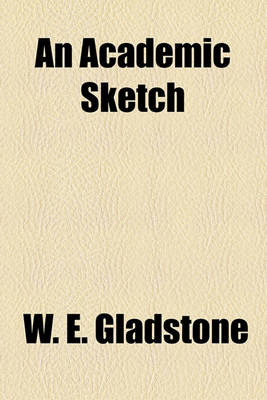 Book cover for An Academic Sketch