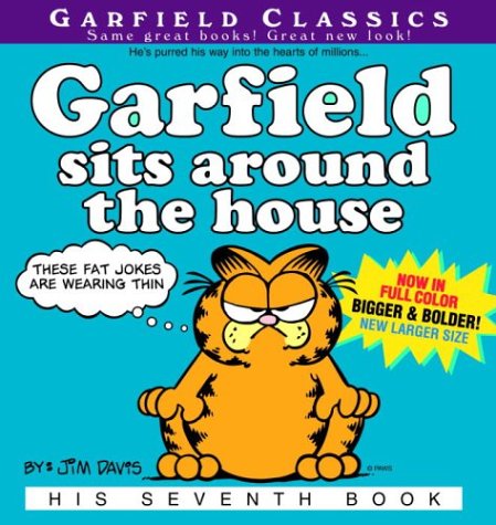 Book cover for Garfield #7: Sits around the House