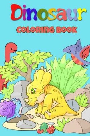 Cover of Dinosaur Coloring Book